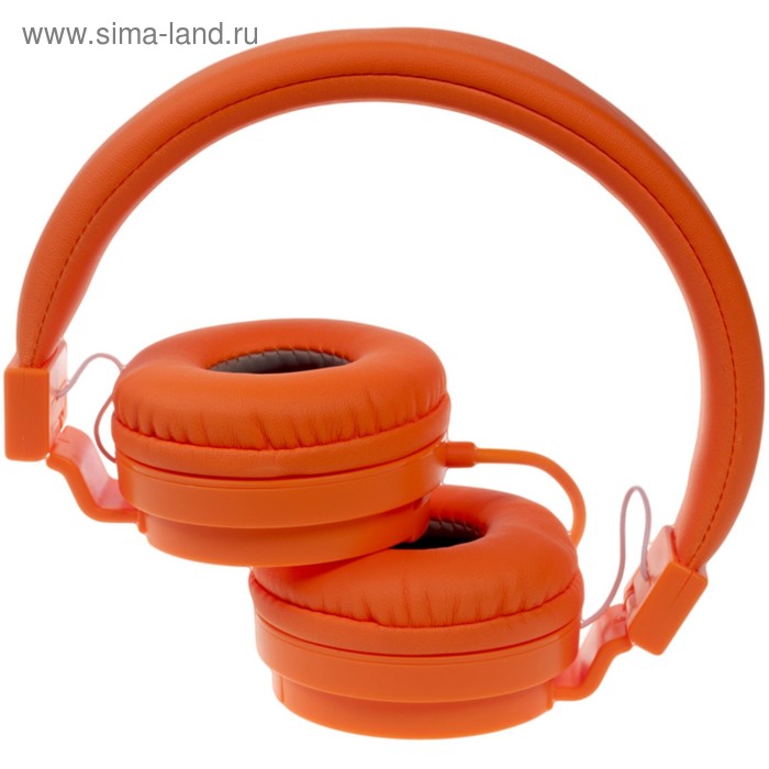 Наушники Partner (031143) Orange, накладные, оранжевые - Фото 1