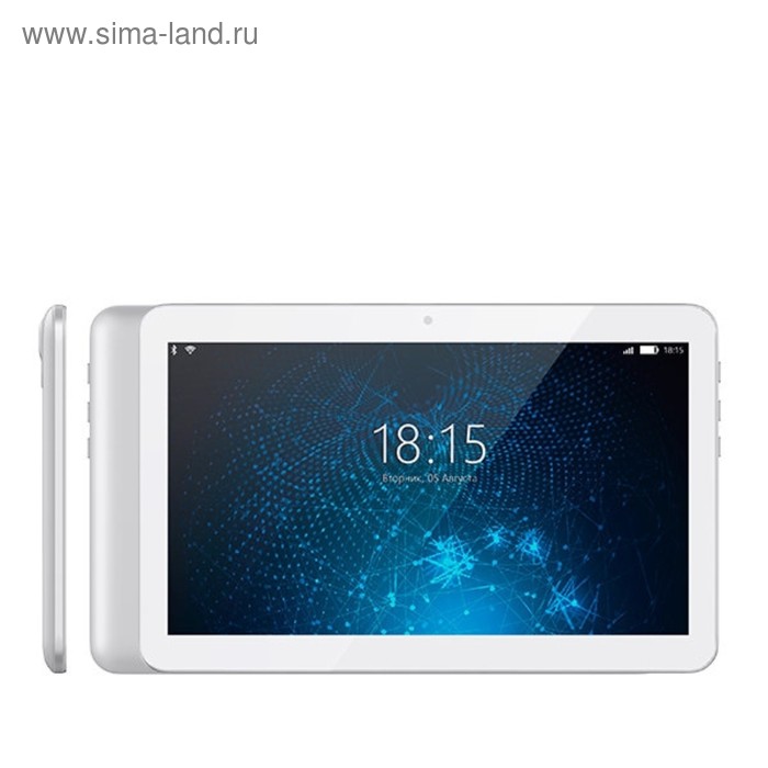 Планшет BQ 1081G 3G White, 10,1", TN, 1024x600, Quad Core, 1+8GB, 0.3+2, 4000mA, белый - Фото 1