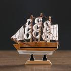 Корабль сувенирный малый «Аризона», микс, 3×10×10 см - фото 8216000