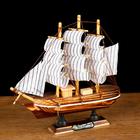 Корабль сувенирный малый «Акару», 20 × 4,5 × 19 см - Фото 2