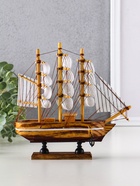 Сувенирная модель корабля «Акару», 20×4.5×19 см - Фото 10