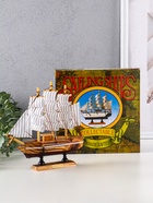 Сувенирная модель корабля «Акару», 20×4.5×19 см - Фото 12