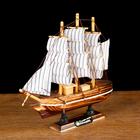Корабль сувенирный малый «Акару», 20 × 4,5 × 19 см - Фото 3
