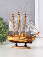 Сувенирная модель корабля «Акару», 20×4.5×19 см - Фото 9