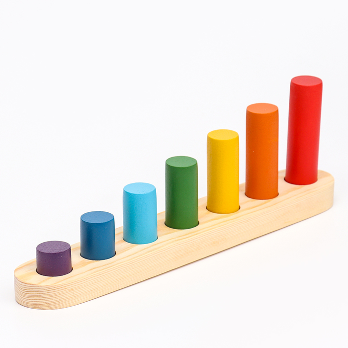 Пирамида «Радуга из цилиндров» - Фото 1