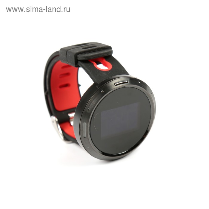 Умные часы Prolike PLSW4000R, черно-красные - Фото 1