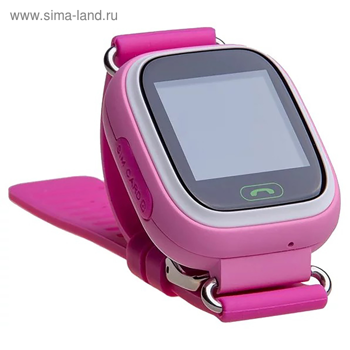 Смарт-часы Prolike PLSW90, детские, цветной дисплей 1.22", розовые - Фото 1