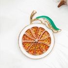 Брошь «Мандарин», цветная в золоте - Фото 6