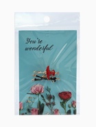 Брошь «Танцоры», красно-чёрная в золоте - Фото 6