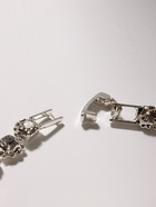 Браслет со стразами «Лёд» ручей, цвет белый в серебре, 18 см - Фото 2