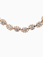 Браслет со стразами «Лёд» ручей, цвет белый золоте, 18 см 2757388