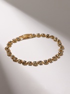 Браслет со стразами «Лёд» ручей, цвет белый золоте, 18 см 2757388