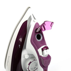 Утюг Winner WR-487, 2200 Вт, керамическая подошва, распыление, паровой удар, фиолетовый - Фото 3
