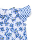 Платье для девочки "Венок из незабудок", рост 98 см, цвет белый/голубой ДПК743001н - Фото 4