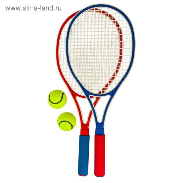 Набор для большого тенниса "First Tennis" (с пластиковыми ракетками) - Фото 1