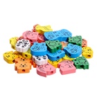 Шнуровка в банке 40 деталей «Животные», 2 иглы, 2 шнурка, МИКС - Фото 10