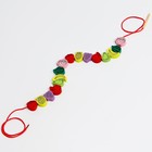 Шнуровка в банке 40 деталей «Фрукты», 2 иглы дерев, 2 шнурка, МИКС - Фото 3