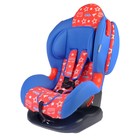 Автокресло Round Isofix, группа 1-2, цвет красный/синий «Джинс» - Фото 1