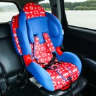 Автокресло Round Isofix, группа 1-2, цвет красный/синий «Джинс» - Фото 8