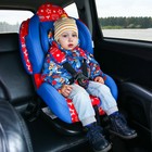 Автокресло Round Isofix, группа 1-2, цвет красный/синий «Джинс» - Фото 9