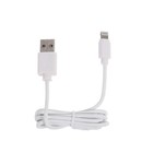 Кабель CODE, Lightning - USB, 1 A, 1 м, круглый,  белый - Фото 2