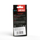 Наушники Akai CE-620B, вакуумные, 102 дБ, 18 Ом, 3.5 мм, 1.2 м, черные - Фото 4
