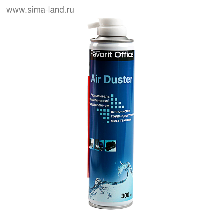 Сжатый воздух для продувки пыли "Air Duster", пневматический распылитель, 300 мл - Фото 1