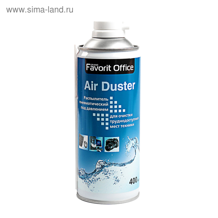 Сжатый воздух для продувки пыли  "Air Duster", пневматический распылитель, 400 мл - Фото 1