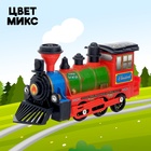 Паровоз инерционный «Детский», световые и звуковые эффекты, цвета МИКС - Фото 6