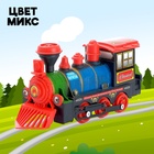 Паровоз инерционный «Детский», световые и звуковые эффекты, цвета МИКС - Фото 7