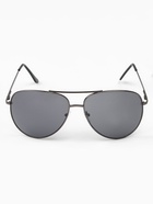 Очки солнцезащитные «OneSun. Авиаторы», UV 400, линза 5.5×6.5 см дужка 12 см, ширина 14 см, чёрные - Фото 5