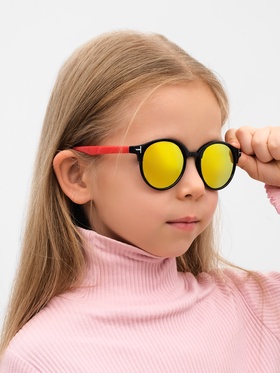 Очки солнцезащитные детские «OneSun. Панто», uv 380, МИКС  (артикул 2771532)  большой выбор товаров оптом и в розницу по низким ценам с доставкой