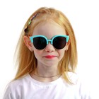 Очки солнцезащитные детские "Round", оправа двухцветная, линзы зеркальные, МИКС, 12.5 см - фото 10755502