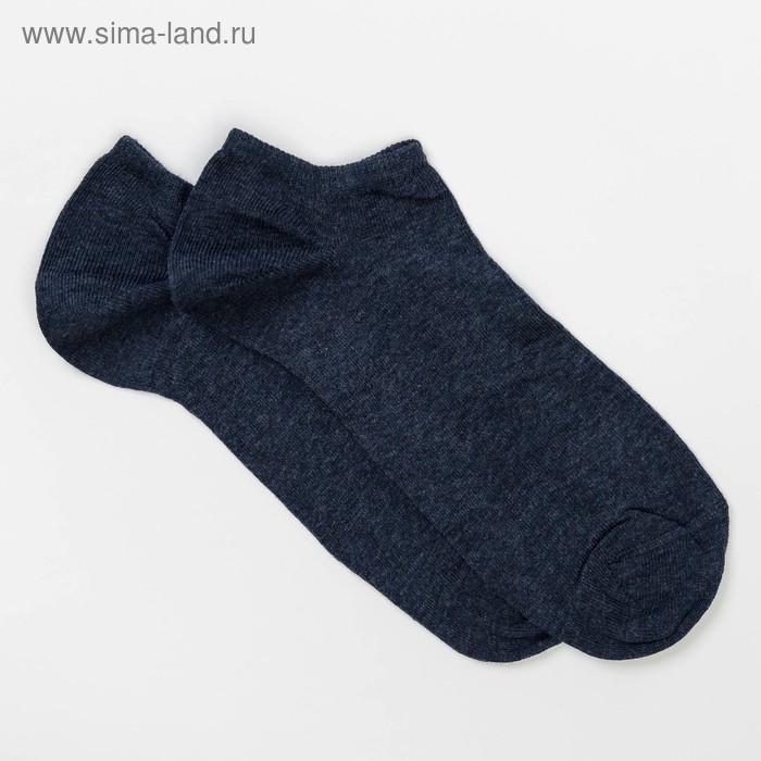 Носки мужские BU733019 цвет синий (jeans), р-р 4 (44-46) - Фото 1
