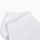 Носки женские, цвет белый, размер 2 (36-38) - Фото 3