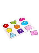 Рамка - вкладыш «Цвета и формы», 9 деталей - Фото 2