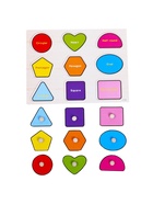 Рамка - вкладыш «Цвета и формы», 9 деталей - Фото 4