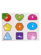 Рамка - вкладыш «Цвета и формы», 9 деталей - Фото 5