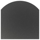 Лист притопочный прямой-радиус, чёрный, сталь 1,5 мм, 100 х 100 см - фото 300747512