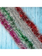 Мишура новогодняя «Зимнее волшебство. Иней», d=9 см, 200 см, МИКС - Фото 7