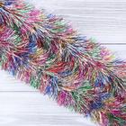 Мишура новогодняя «Зимнее волшебство. Радуга», d=9 см, 200 с - Фото 1