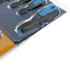 УЦЕНКА Набор отверток ТУНДРА, 3х75, 5х100, 6х125 мм (+/-), сатин, двухкомпонентная рукоятка - Фото 5