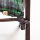 Подушка на стул Шотландка, 42х42х13 см, ПЭ 100% - Фото 4