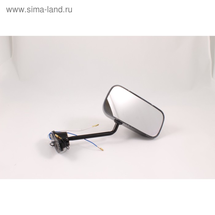Зеркало боковое универсальное F1, антиблик, карбон, 6 диодов, 2 шт. - Фото 1