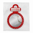 Зеркало настольное - подвесное «Круг», с рамкой под фотографию, d зеркальной поверхности 12 см, фасовка 10 шт, цвет МИКС - Фото 6