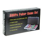 Покер в металлическом кейсе (2 колоды, фишки 300 шт. с/номиналом, 5 кубиков), 21×39.5 см - Фото 4