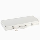 Покер в металлическом кейсе (2 колоды, фишки 500 шт. с/номиналом, 5 кубиков), 20.5×56 см - Фото 4