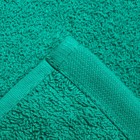 Полотенце махровое гладкокрашеное 70х140 см, морская волна, хл 100%, 400 г/м2 - Фото 3