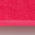 Полотенце махровое гладкокрашеное 70х140 см, корал, хл 100%, 400 г/м2 - Фото 2