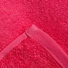 Полотенце махровое гладкокрашеное 70х140 см, корал, хл 100%, 400 г/м2 - Фото 3